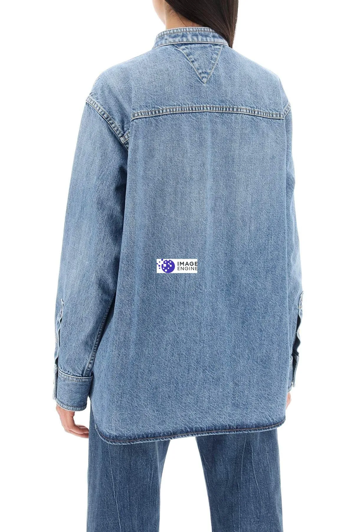 Overshirt in denim