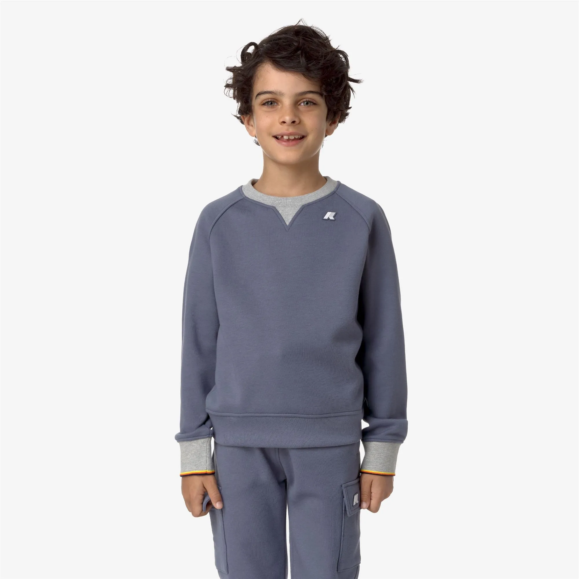 P. BAPTISTE STRIPES GREY BLUE AVIO