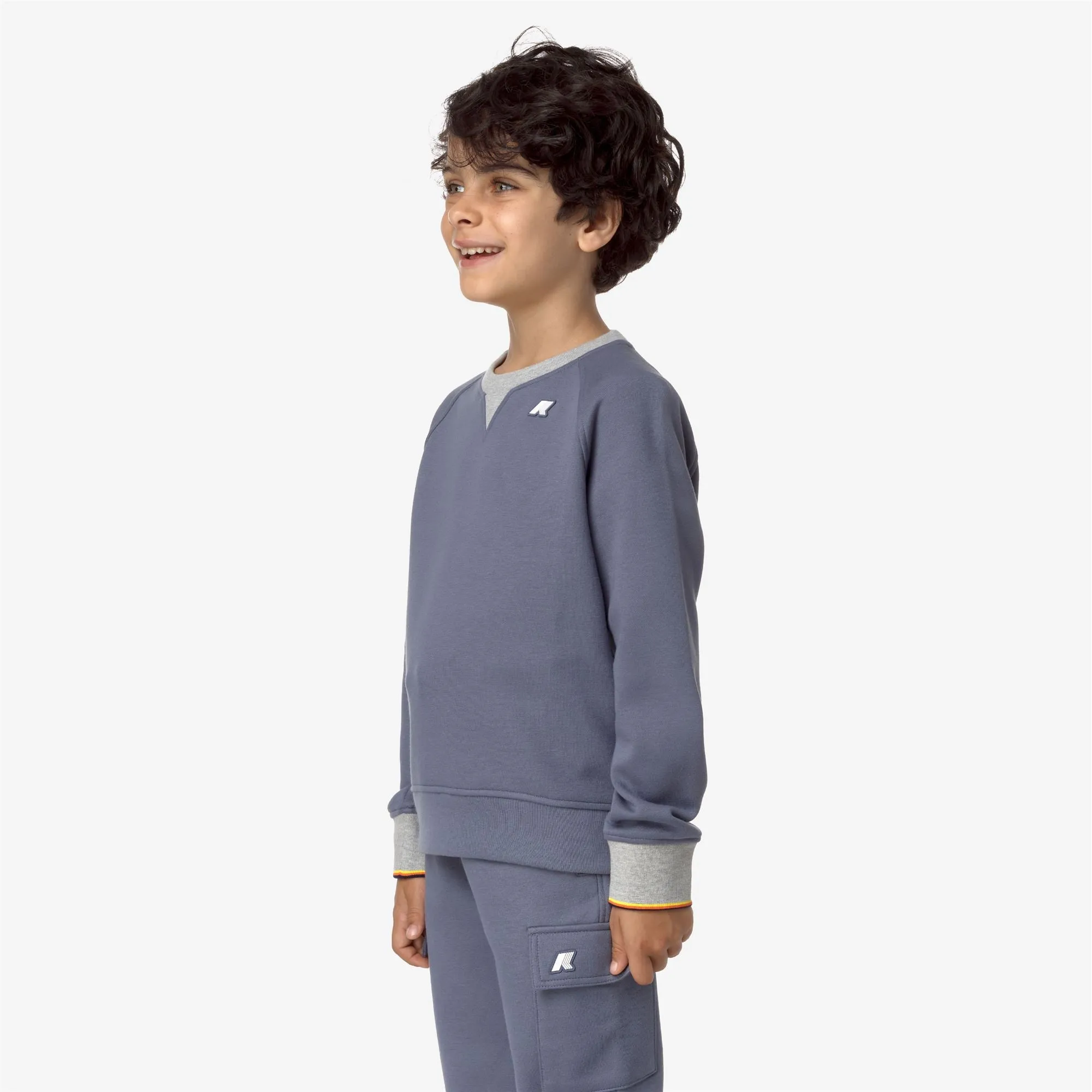 P. BAPTISTE STRIPES GREY BLUE AVIO
