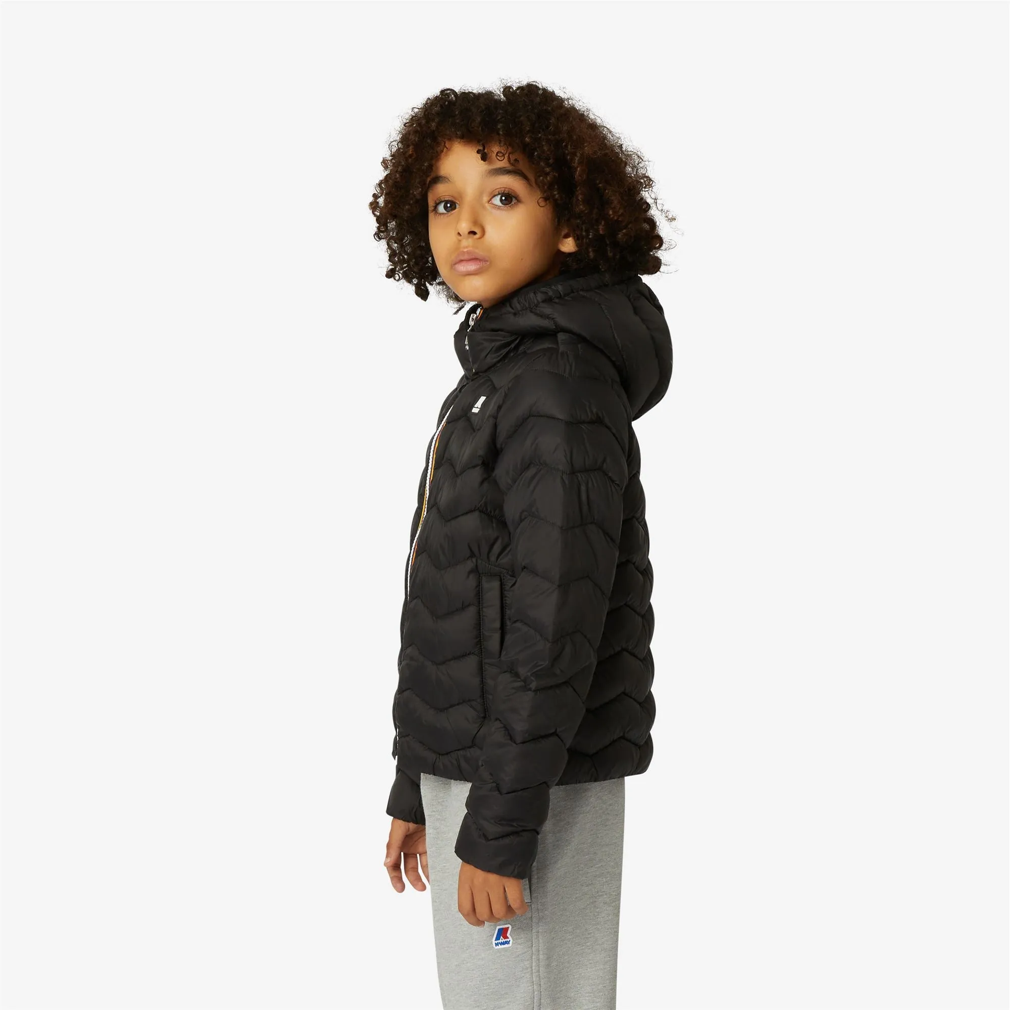 P. JACK QUILTED WARM BLACK PURE