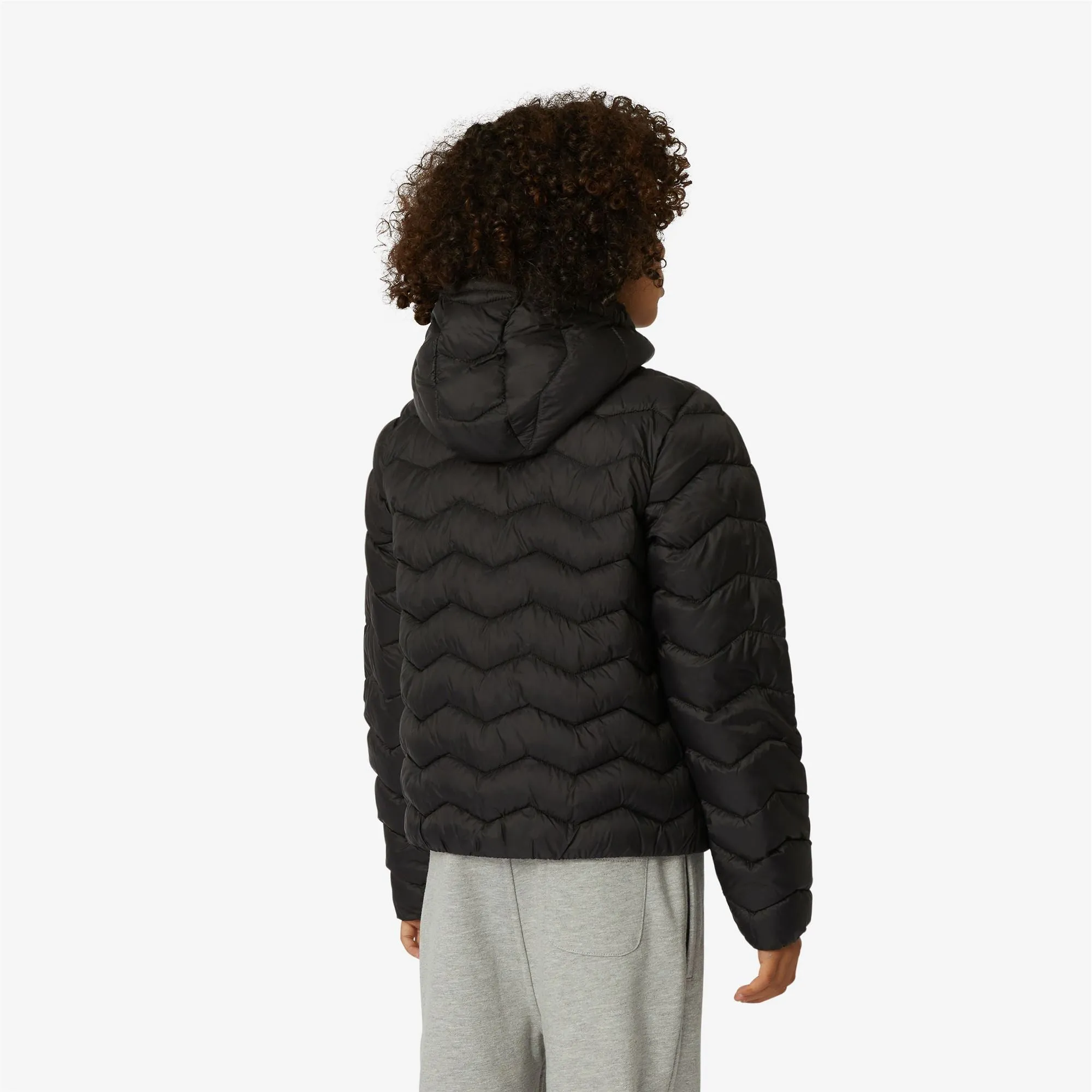 P. JACK QUILTED WARM BLACK PURE