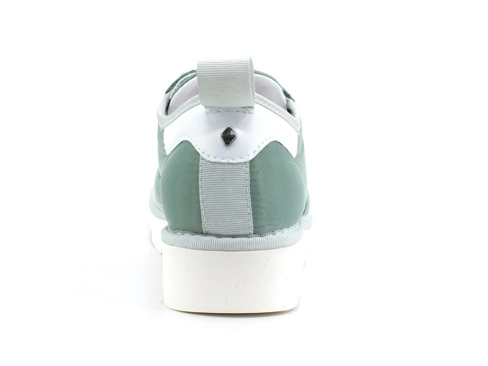 PAN CHIC Sneaker Slip On Suede Green Sage P05W1601000018