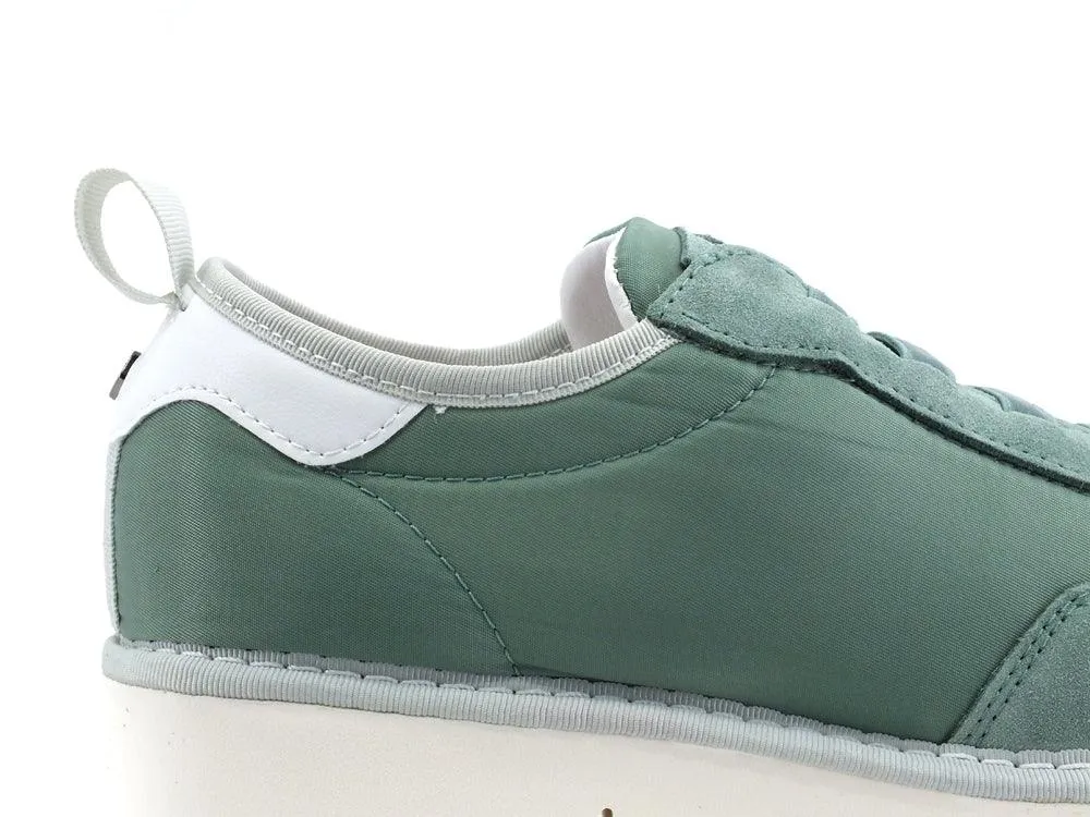 PAN CHIC Sneaker Slip On Suede Green Sage P05W1601000018
