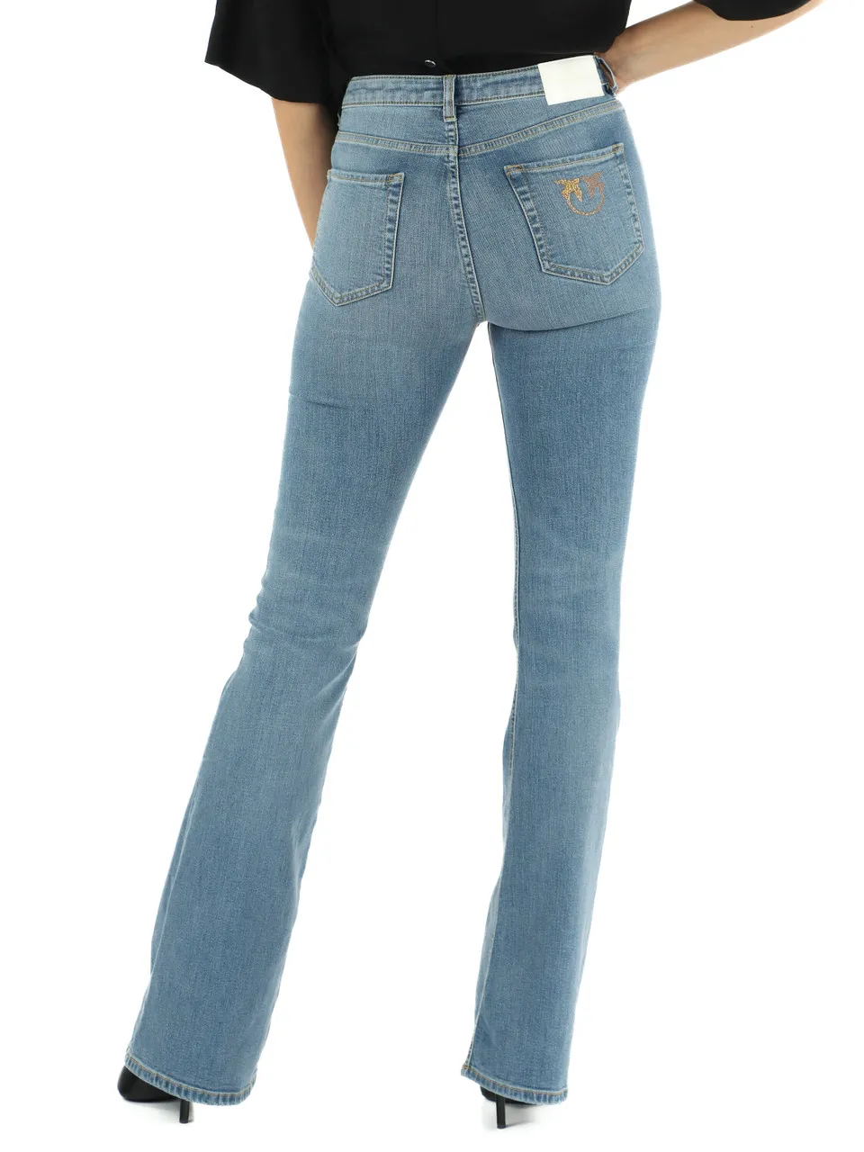 Pantalone jeans cinque tasche FLORA NO BELT FLARE