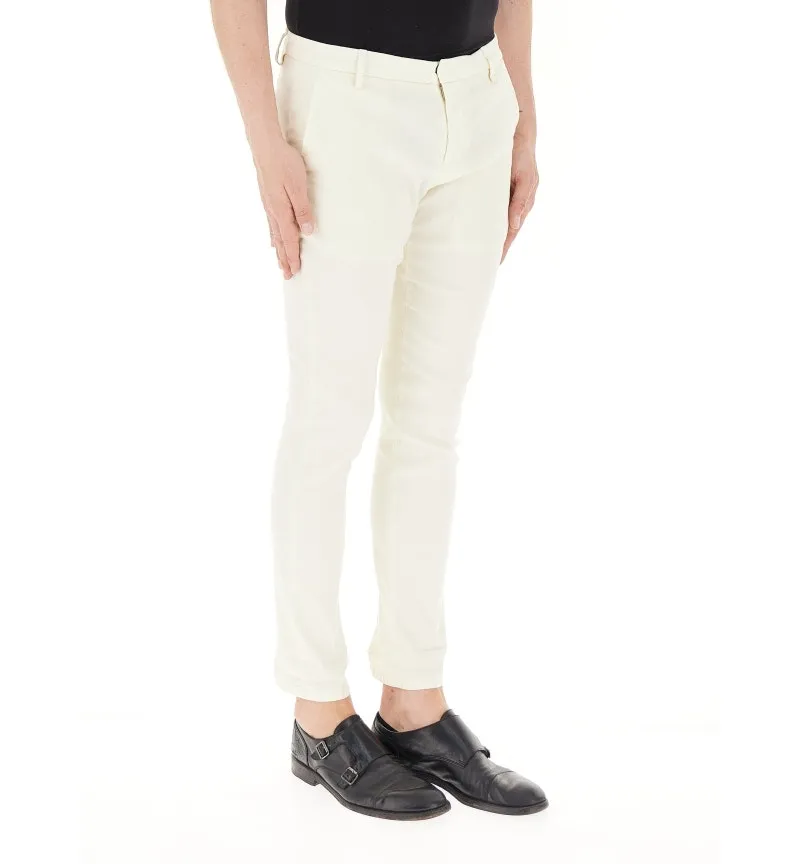 Pantalone misto lino
