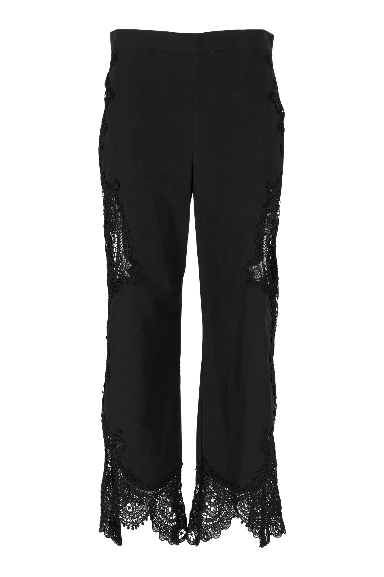 PANTALONE NERO IN COTONE