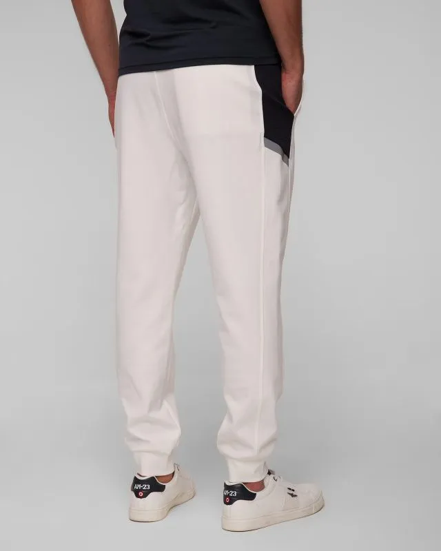 Pantaloni bianchi da tuta da uomo Aeronautica Militare
