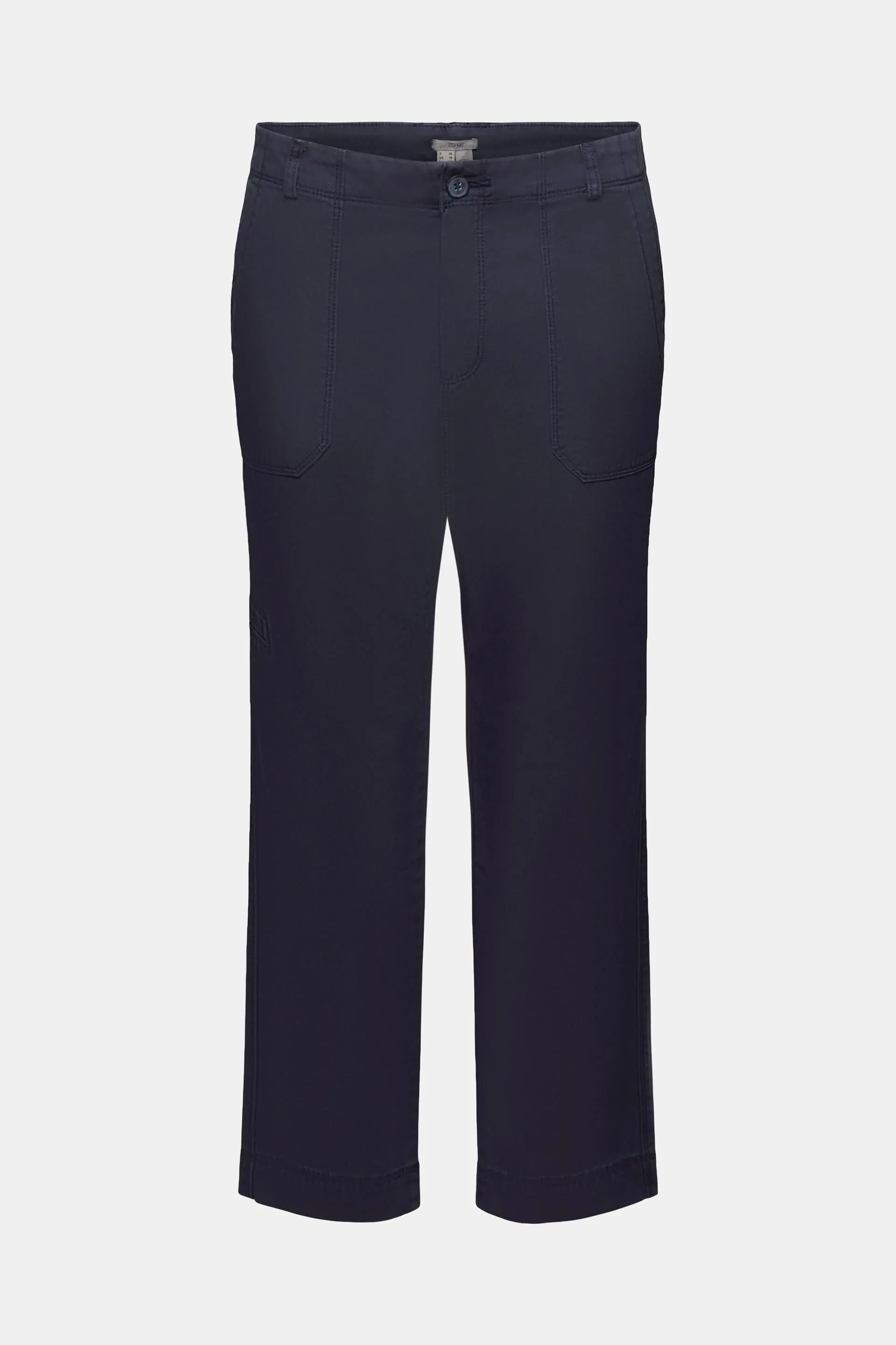 Pantaloni capri di cotone Pima