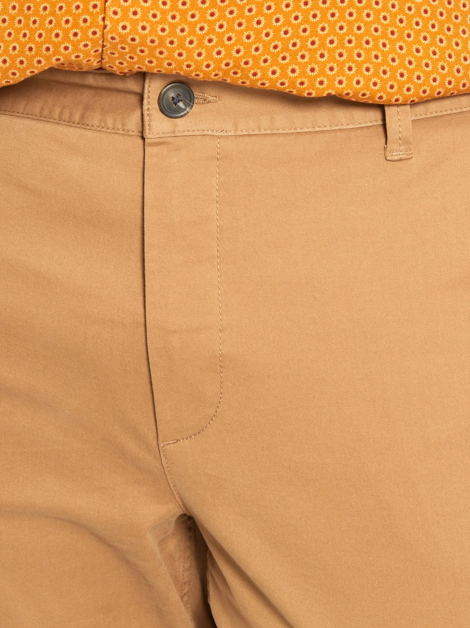 Pantaloni chino slim - L32 - marrone