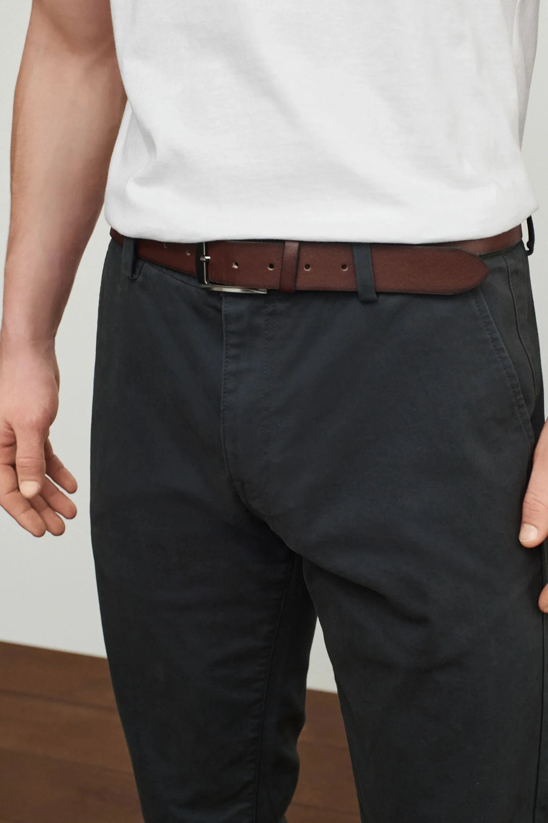 Pantaloni Chino Soft Touch con cintura