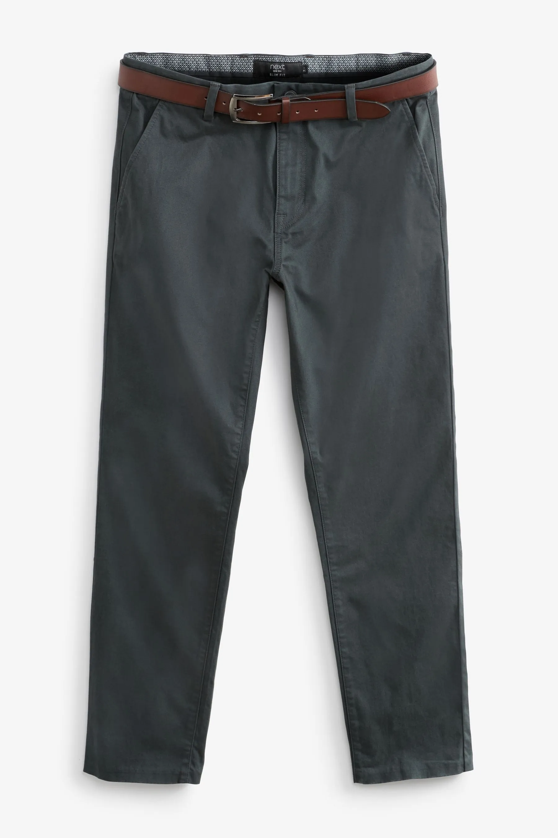 Pantaloni Chino Soft Touch con cintura