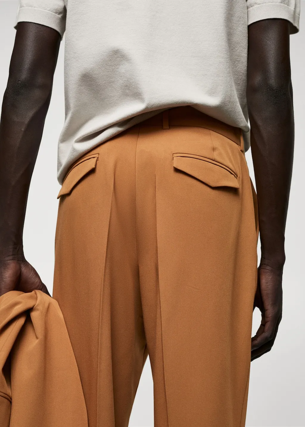 Pantaloni completo regular-fit pinces