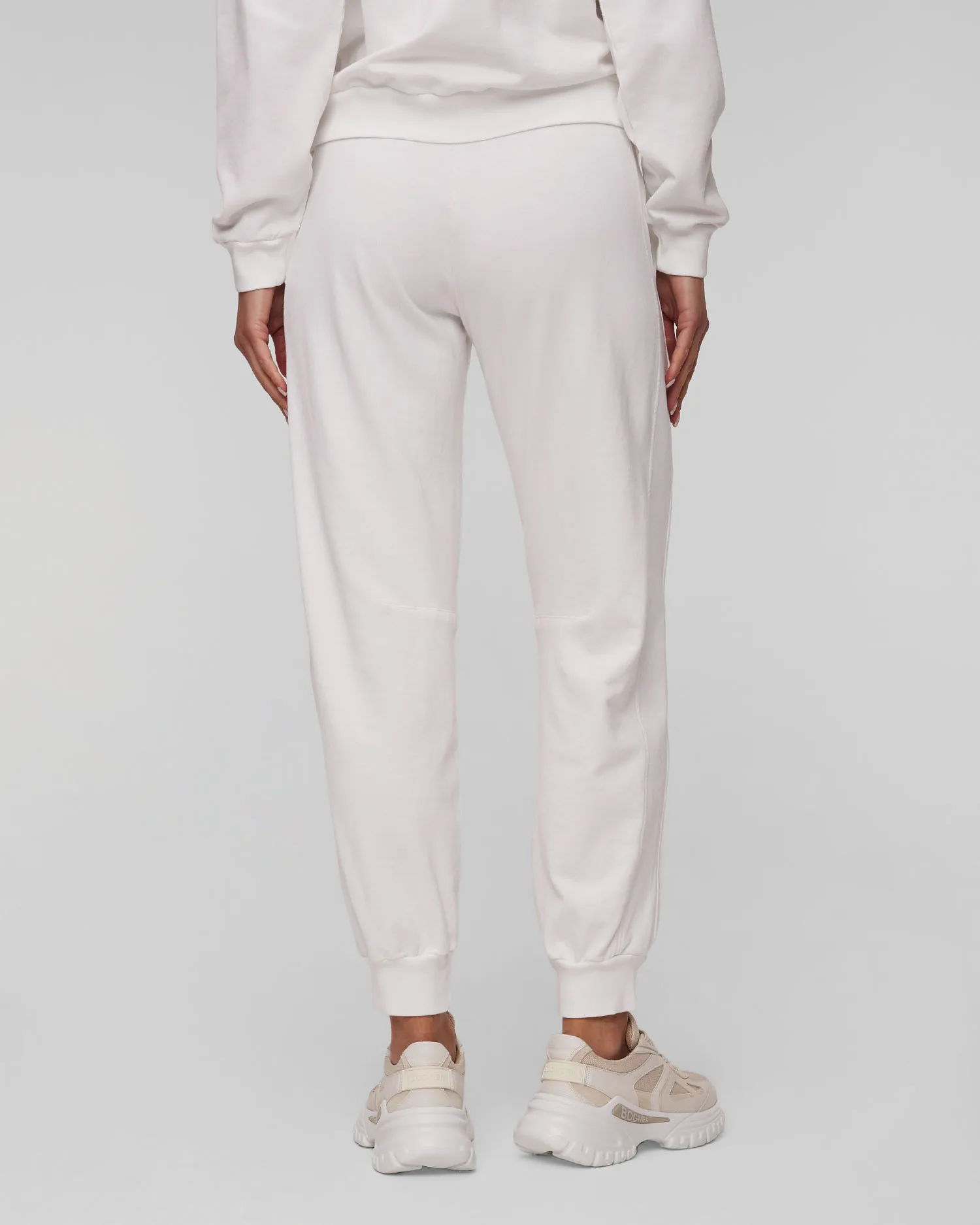 Pantaloni da tuta bianchi da donna Deha D02388-10001