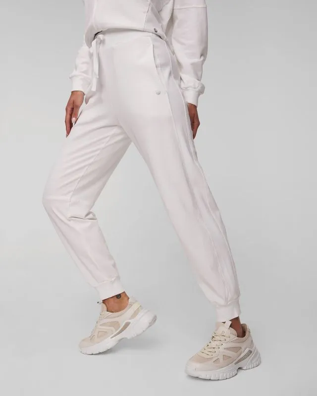 Pantaloni da tuta bianchi da donna Deha