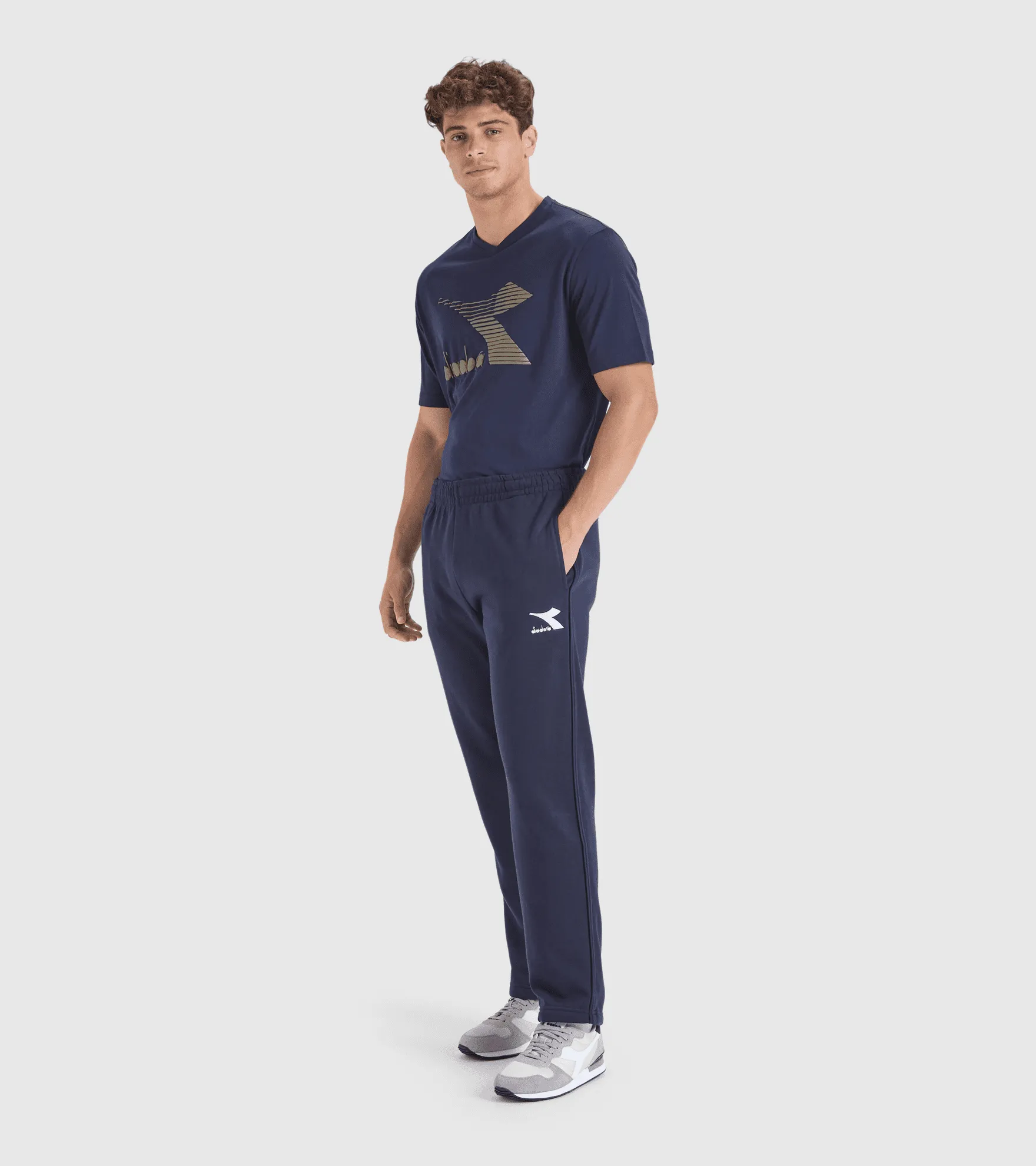PANTALONI DI TUTA DA UOMO DIADORA CORE CLASSIC NAVY 60062