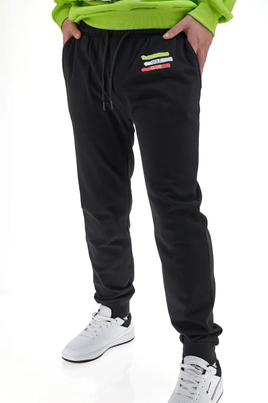 Pantaloni di Tuta Neri Us Golf Club 1257