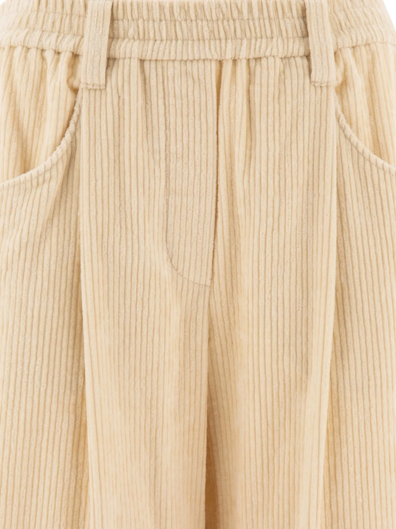 Pantaloni di velluto a coste larghi di Brunello Cucinelli
