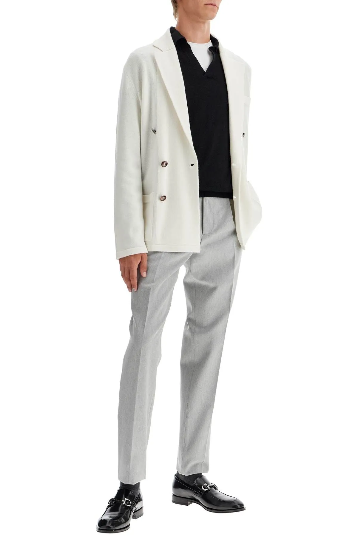 Pantaloni gabardina per il tempo libero di Brunello