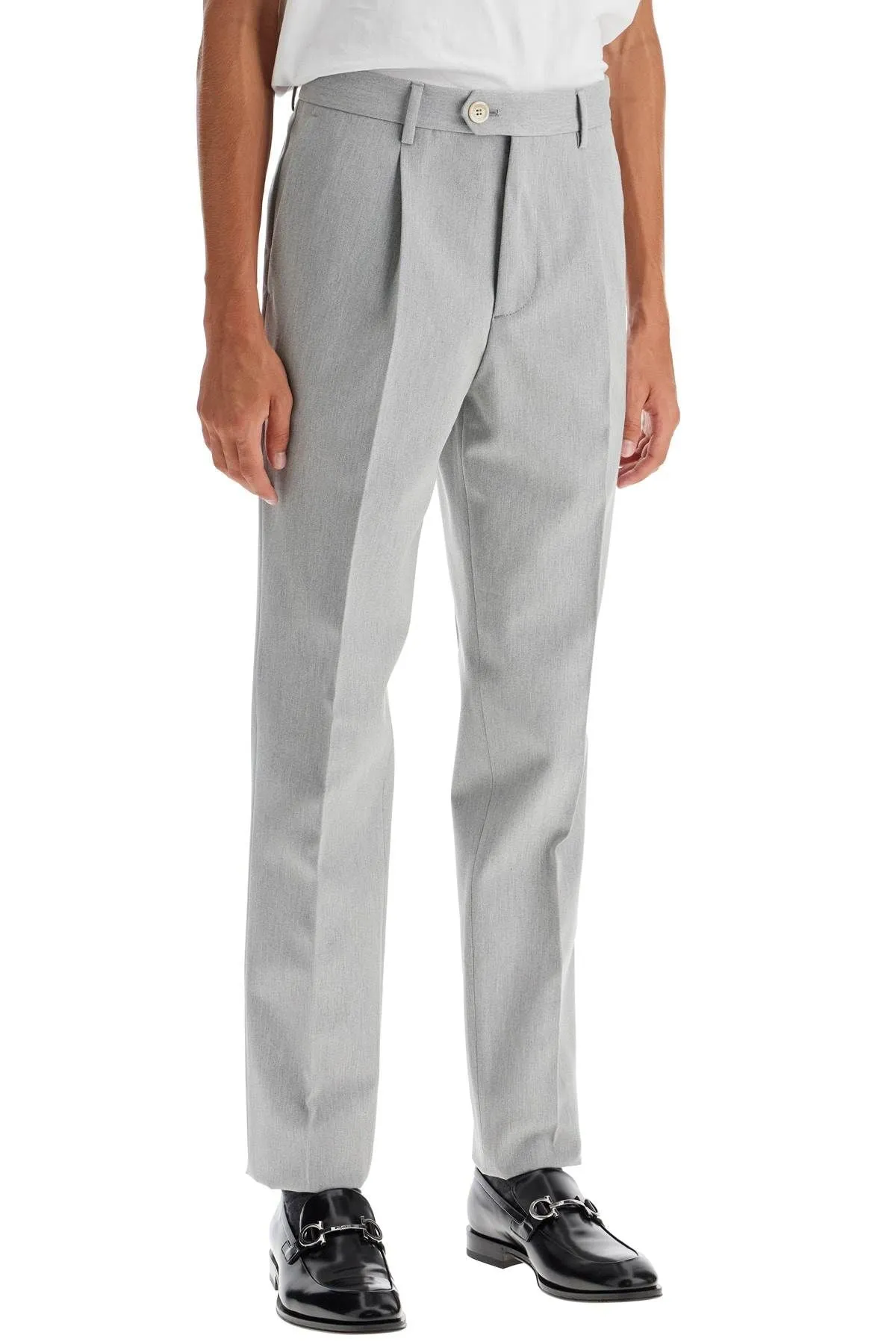 Pantaloni gabardina per il tempo libero di Brunello