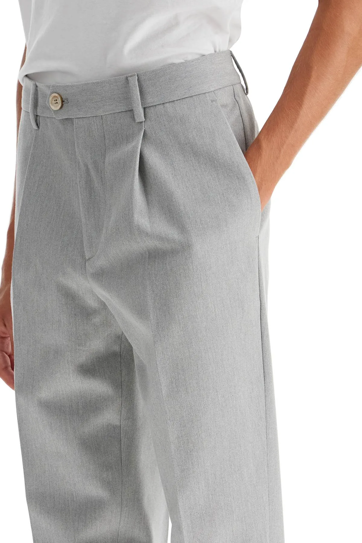 Pantaloni gabardina per il tempo libero di Brunello