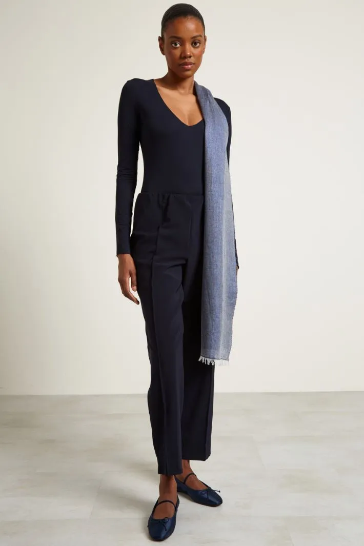 Pantaloni in twill tecnico