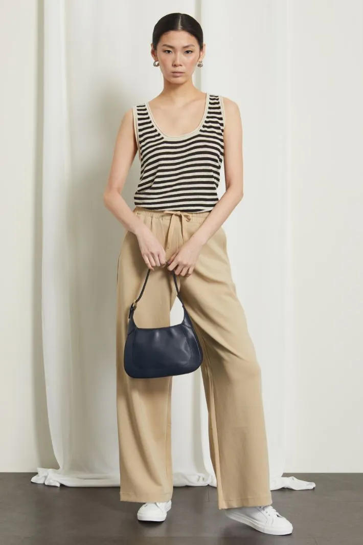Pantaloni morbidi con coulisse
