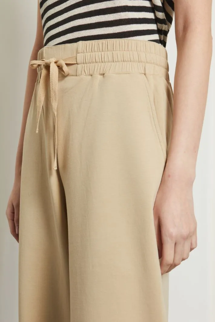 Pantaloni morbidi con coulisse