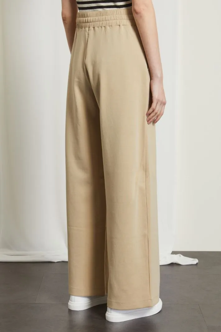 Pantaloni morbidi con coulisse