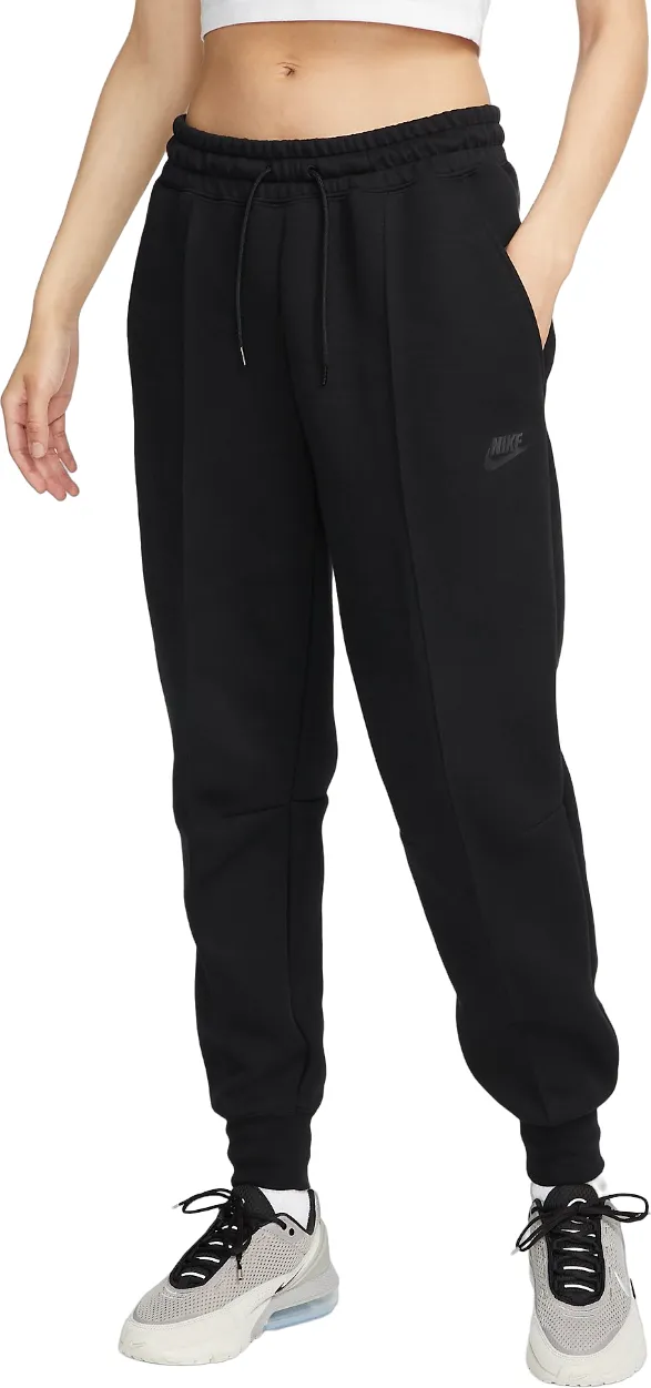 Pantaloni Nike W NSW TCH FLC MR JGGR