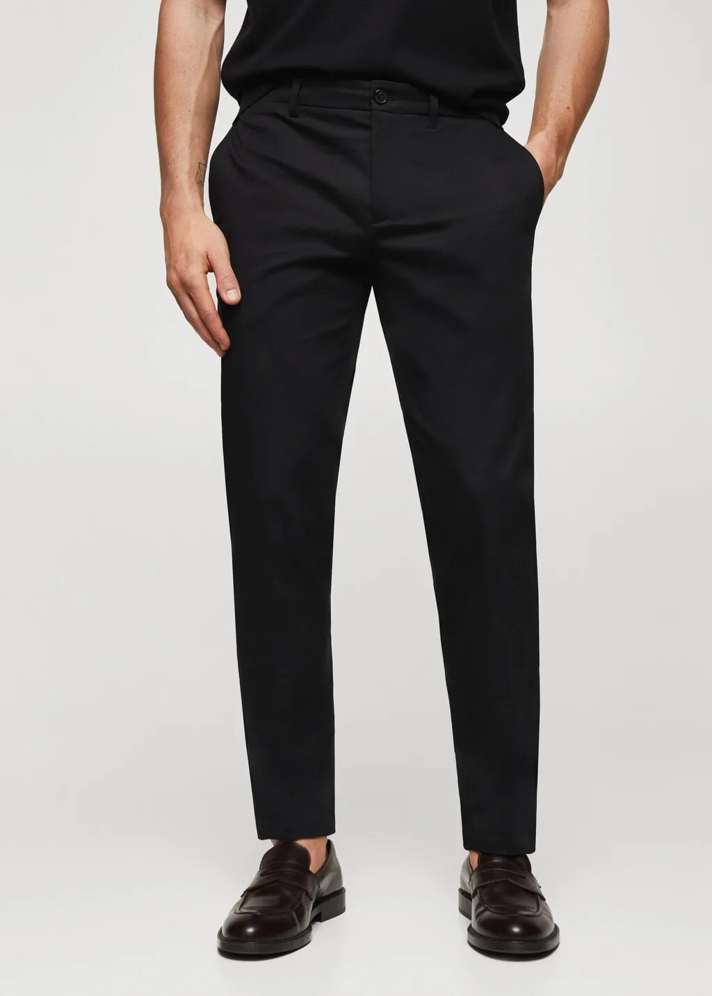 Pantaloni stile "chino" slim fit
