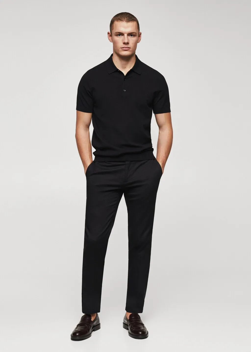Pantaloni stile "chino" slim fit