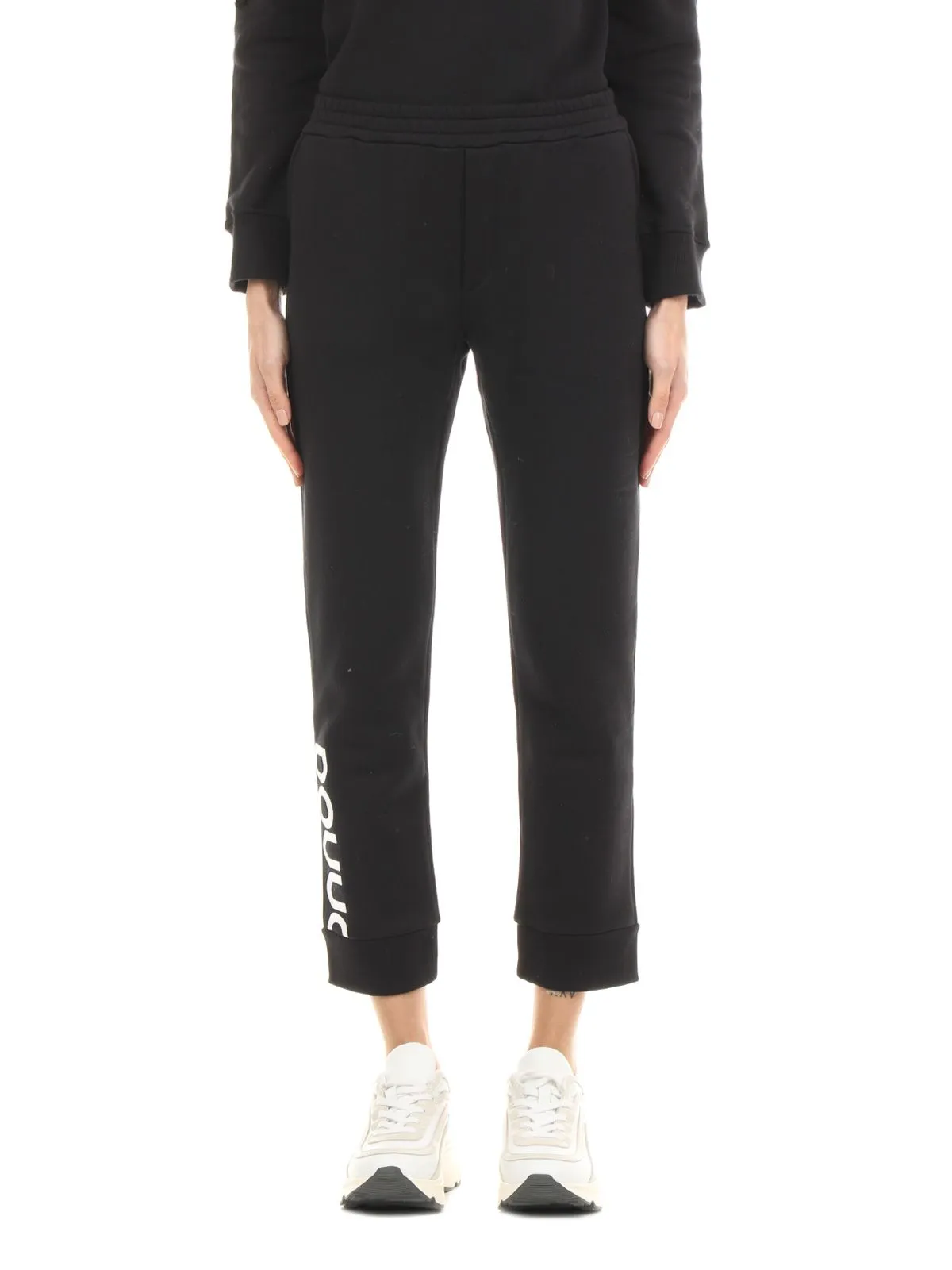 PANTALONI TUTA "BASIL" NERO