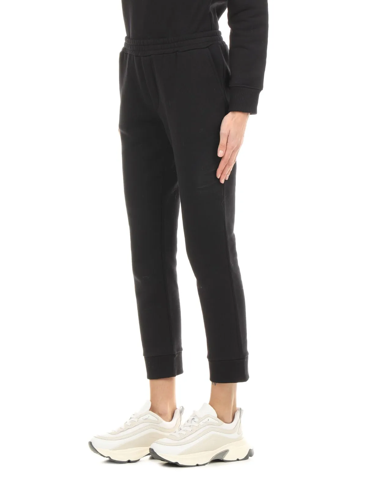 PANTALONI TUTA "BASIL" NERO