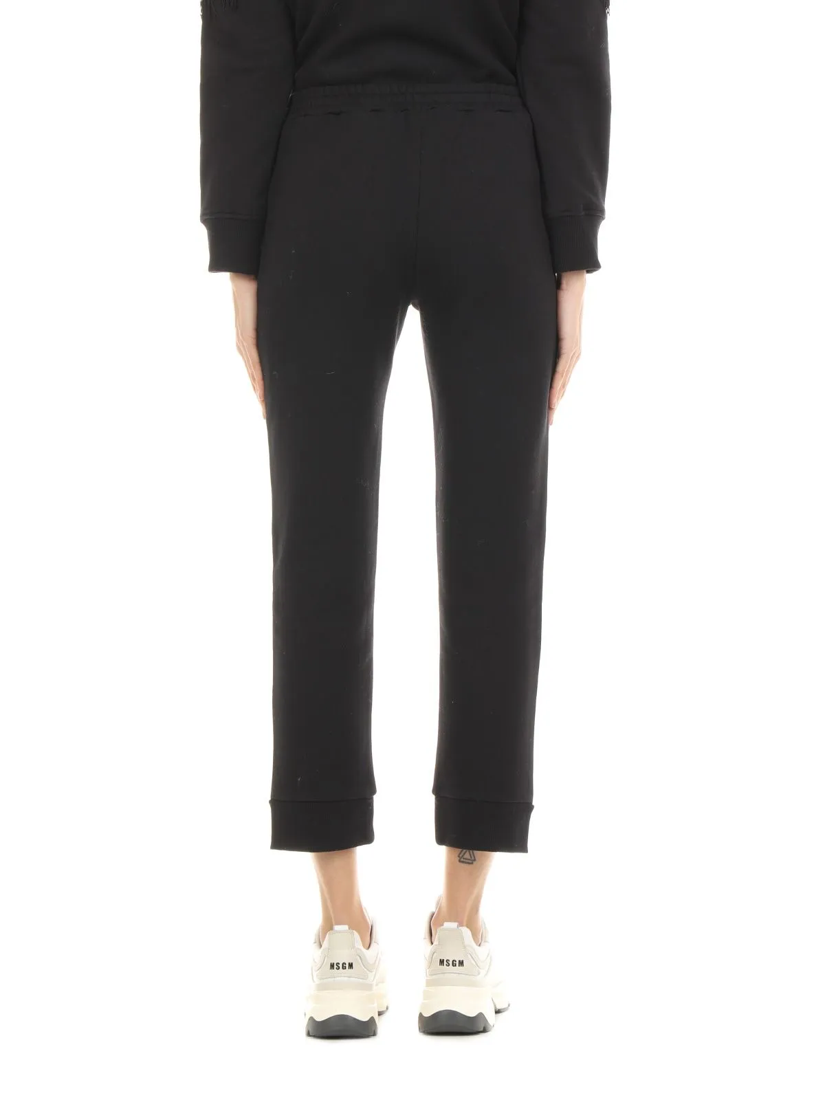 PANTALONI TUTA "BASIL" NERO