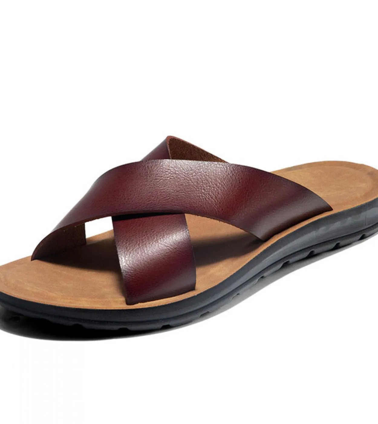 Pantofole estive Leggere Taglia grande 38 47 Scarpe da uomo con cintura incrociata Scarpe da uomo allaperto Moda Scarpe casual