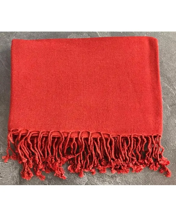 Pashmina extra morbida in cashmere Bordò