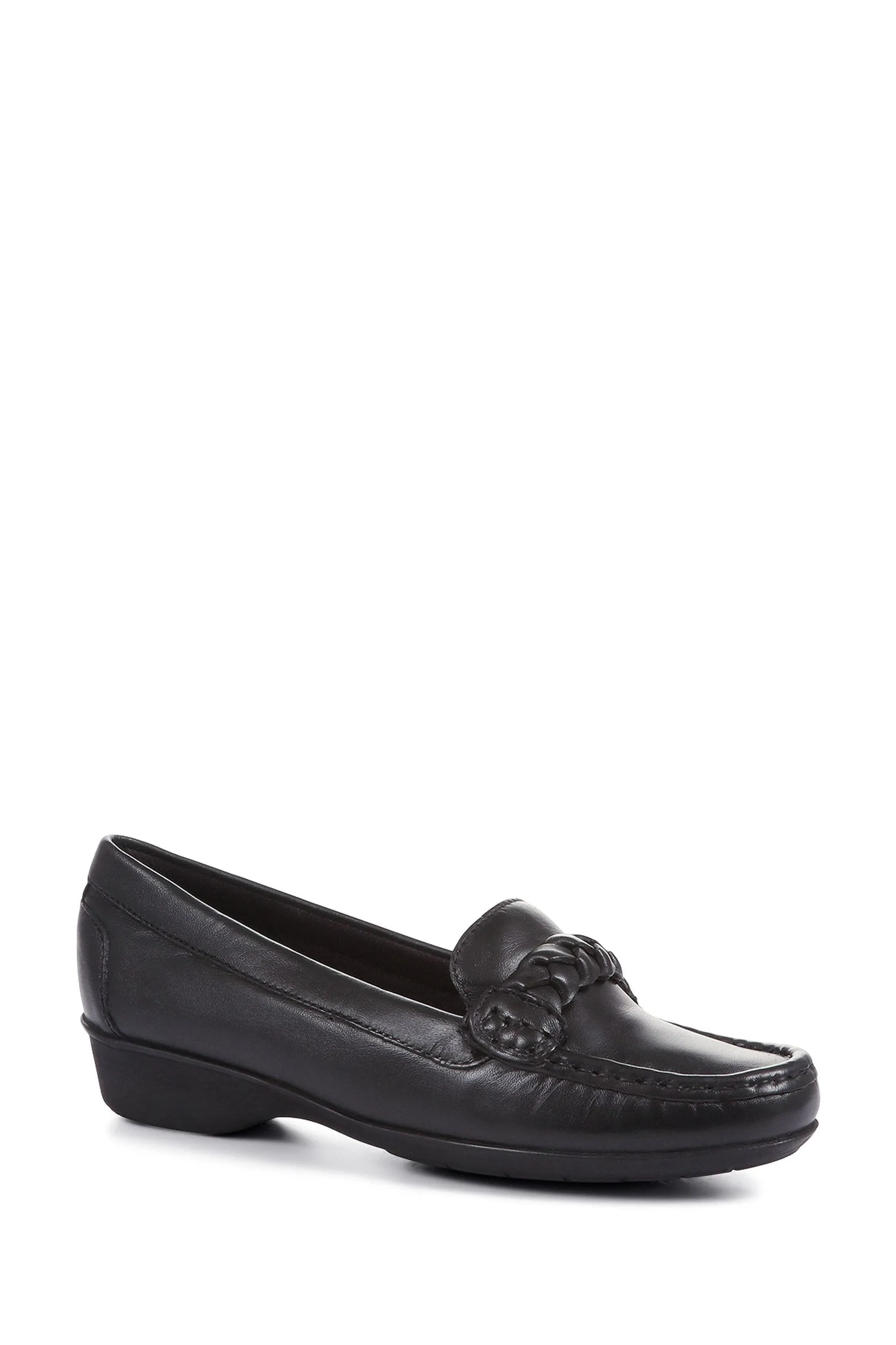 Pavers - Nero casual in pelle - Scarpe a mocassino