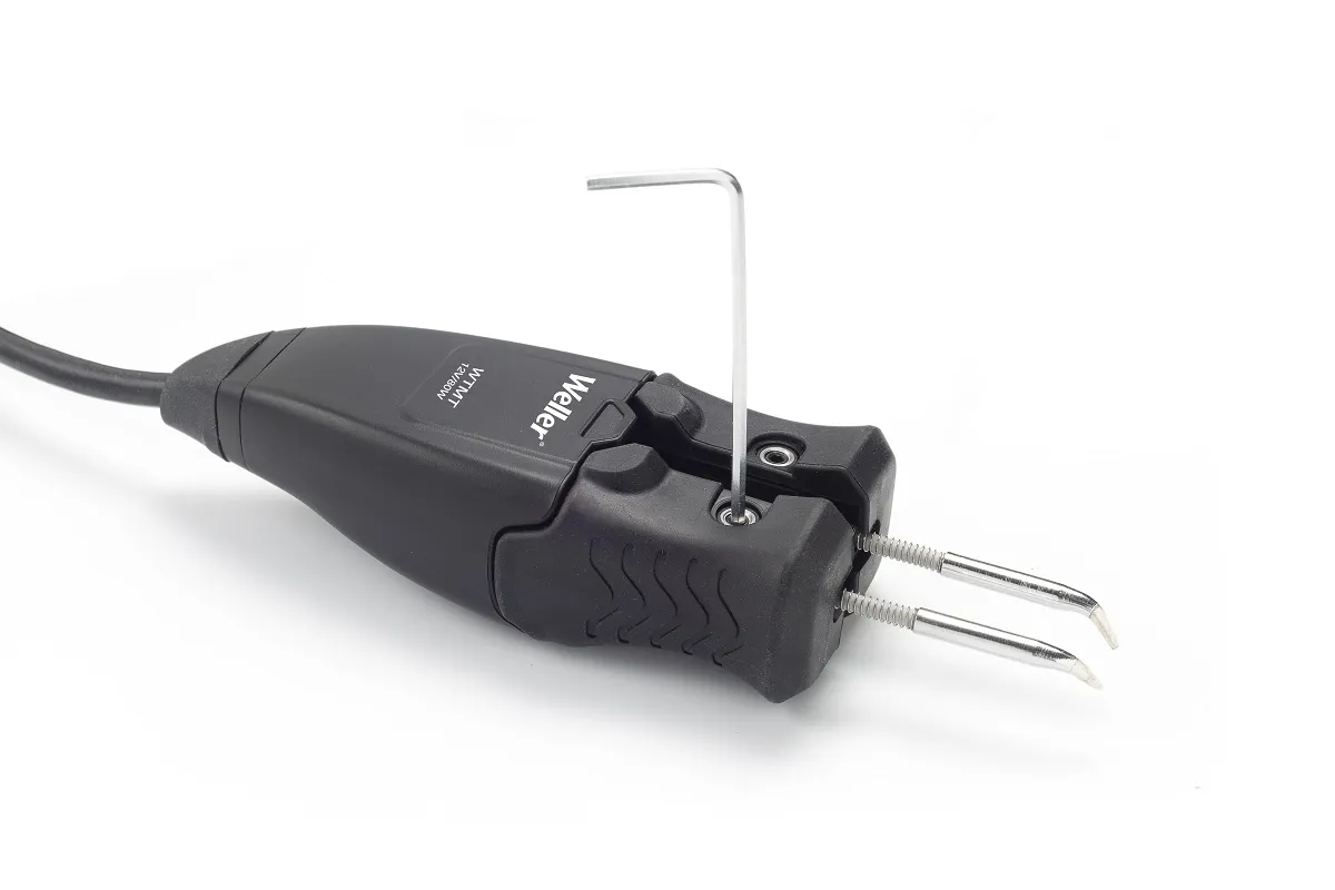 Pinzette a caldo per saldatore Weller WTMT, 80W, per uso con Stazioni di saldatura WT1M e WT2M