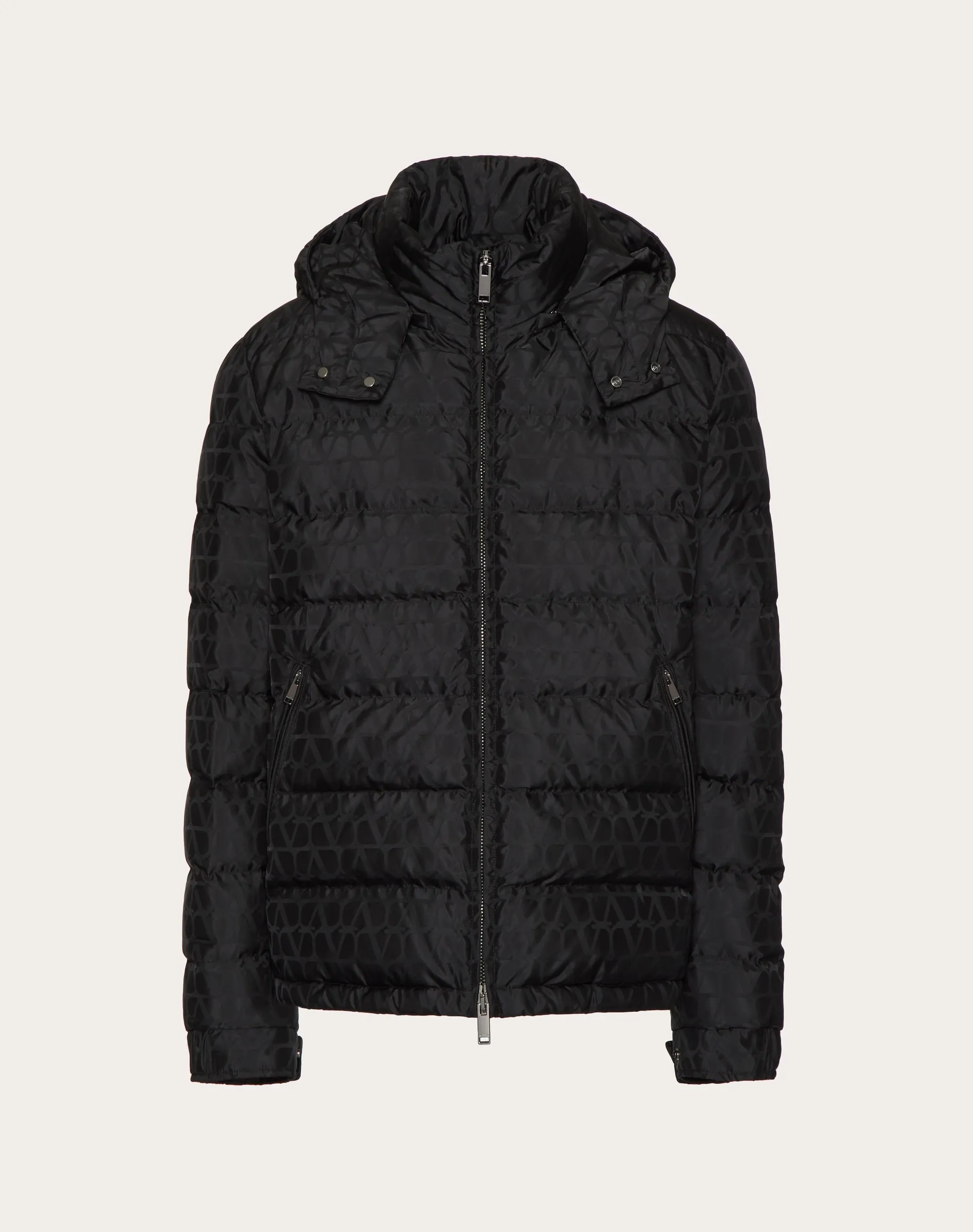 PIUMINO IN NYLON CON MOTIVO TOILE ICONOGRAPHE