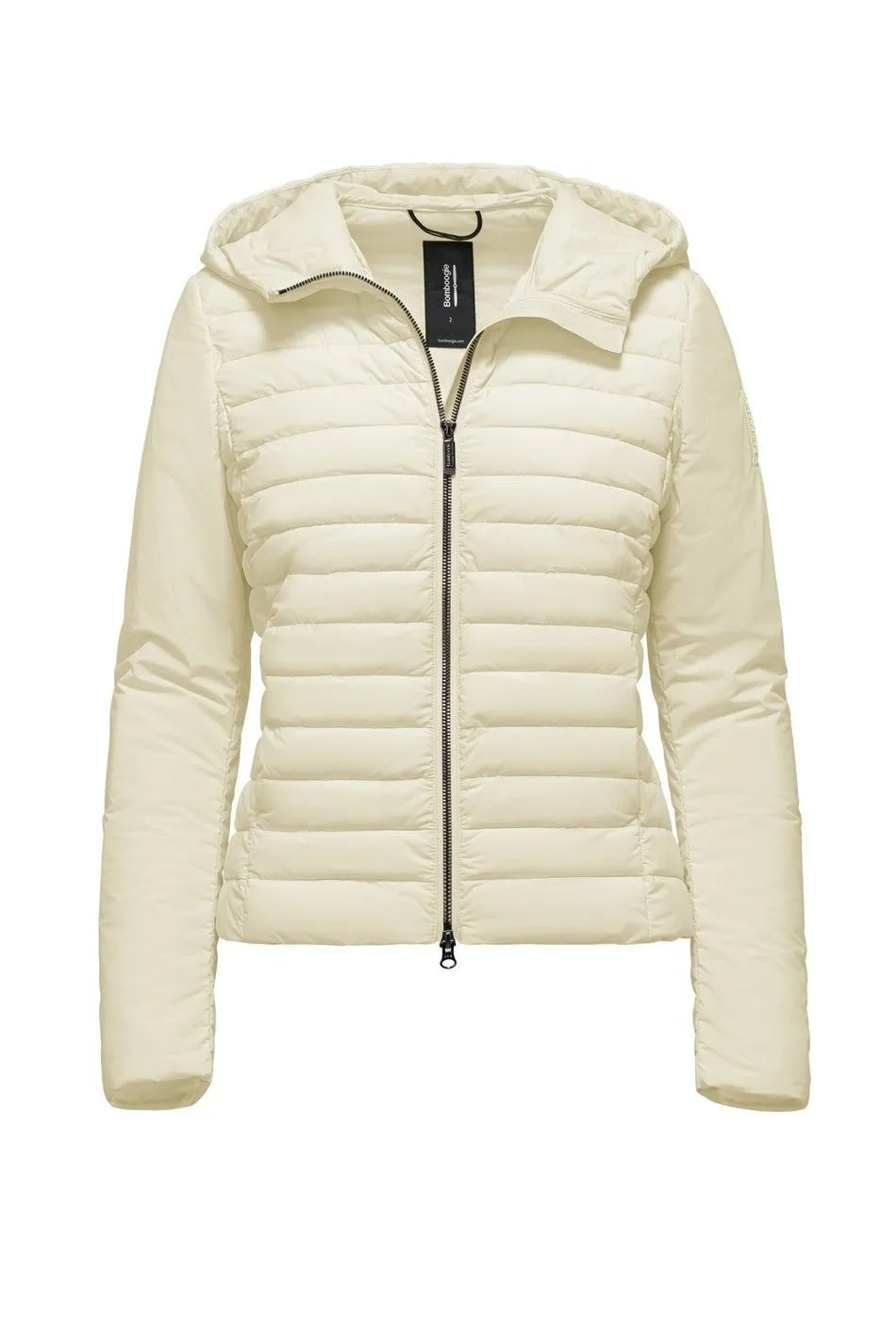 Piumino in nylon stretch con cappuccio bomboogie