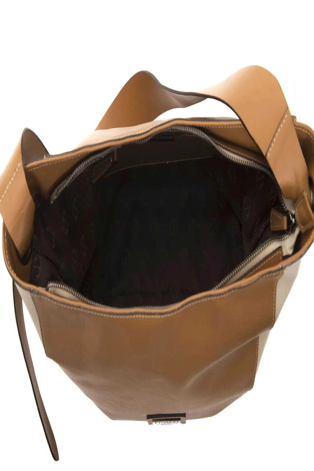 Pompei Donatella borsa spalla pelle   
