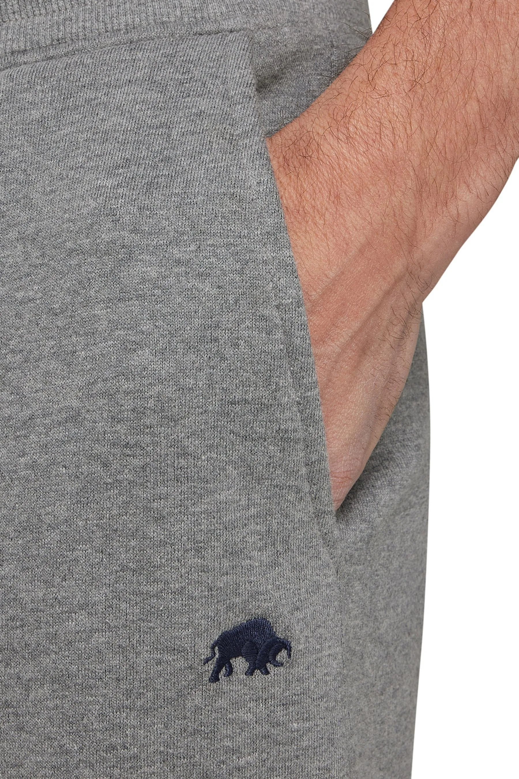 Raging Bull Grigio - Pantaloni della tuta con fondo aderente
