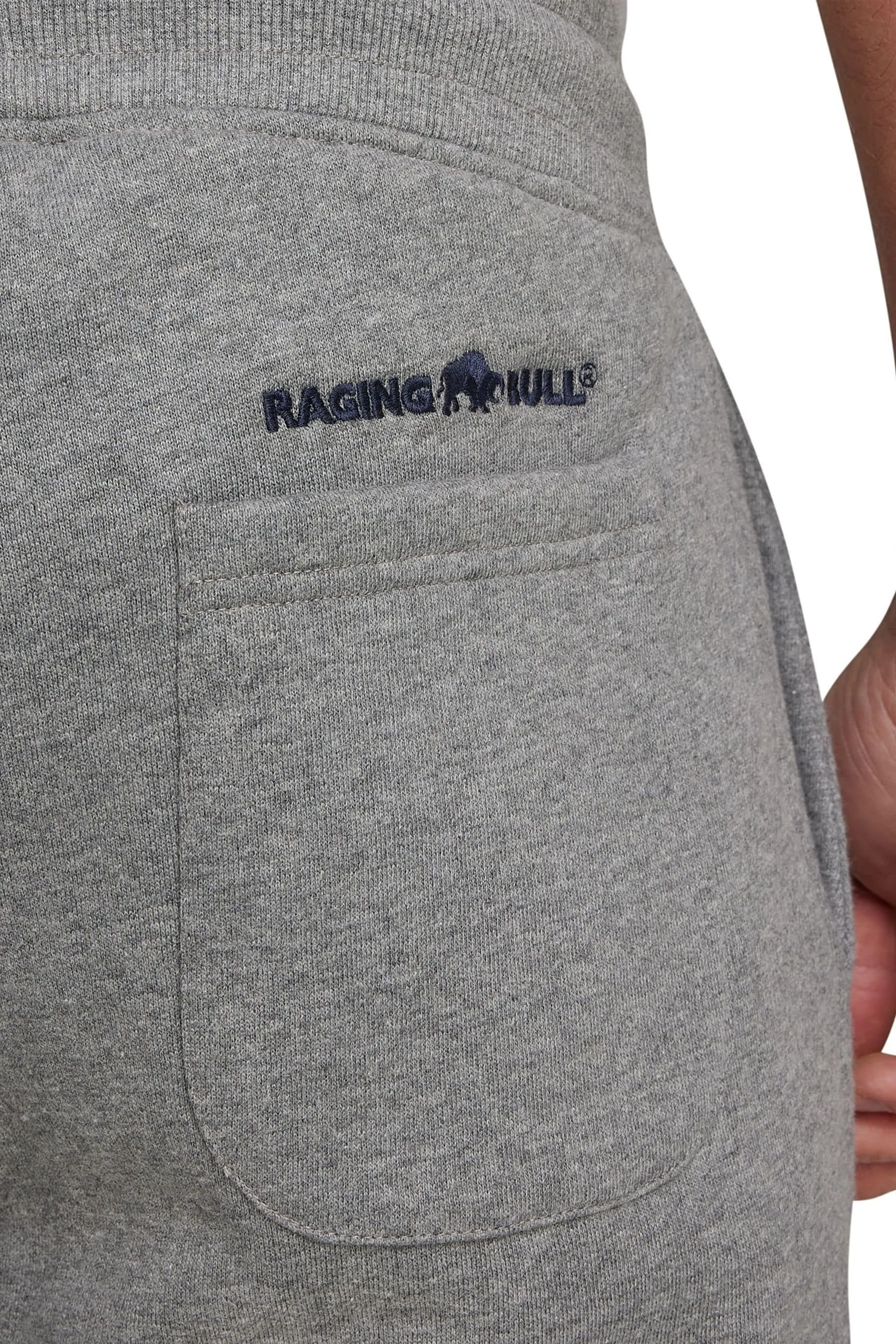Raging Bull Grigio - Pantaloni della tuta con fondo aderente