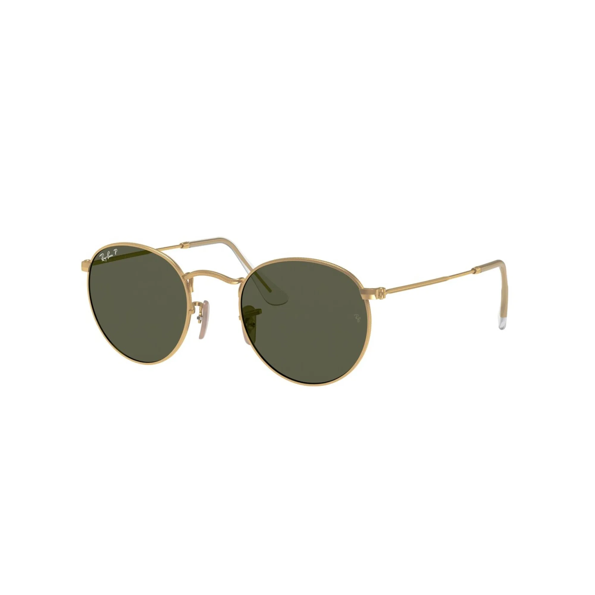   Ray-Ban RB 3447 Round Metal 112/58 Oro Opaco | Occhiale Da Sole Uomo 