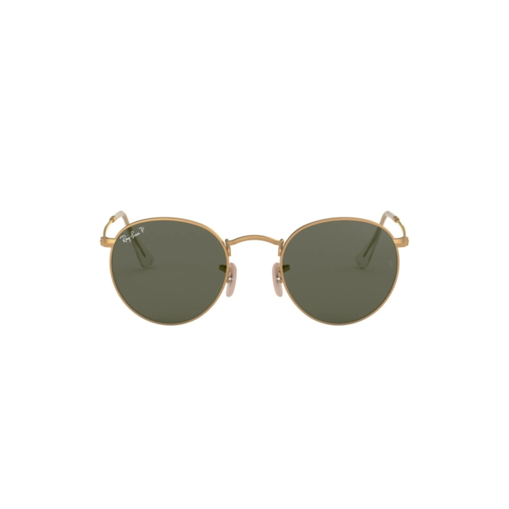   Ray-Ban RB 3447 Round Metal 112/58 Oro Opaco | Occhiale Da Sole Uomo 