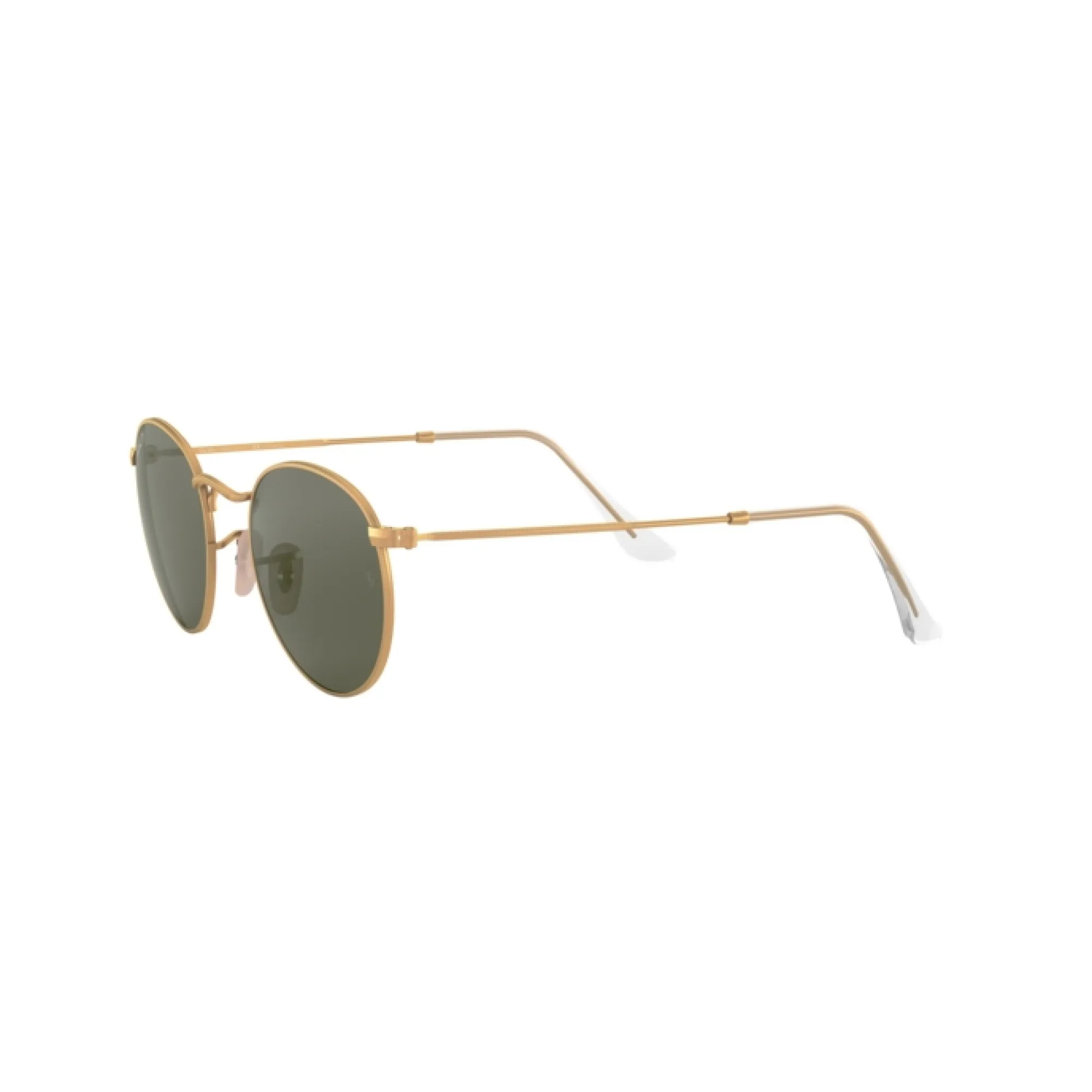  Ray-Ban RB 3447 Round Metal 112/58 Oro Opaco | Occhiale Da Sole Uomo 