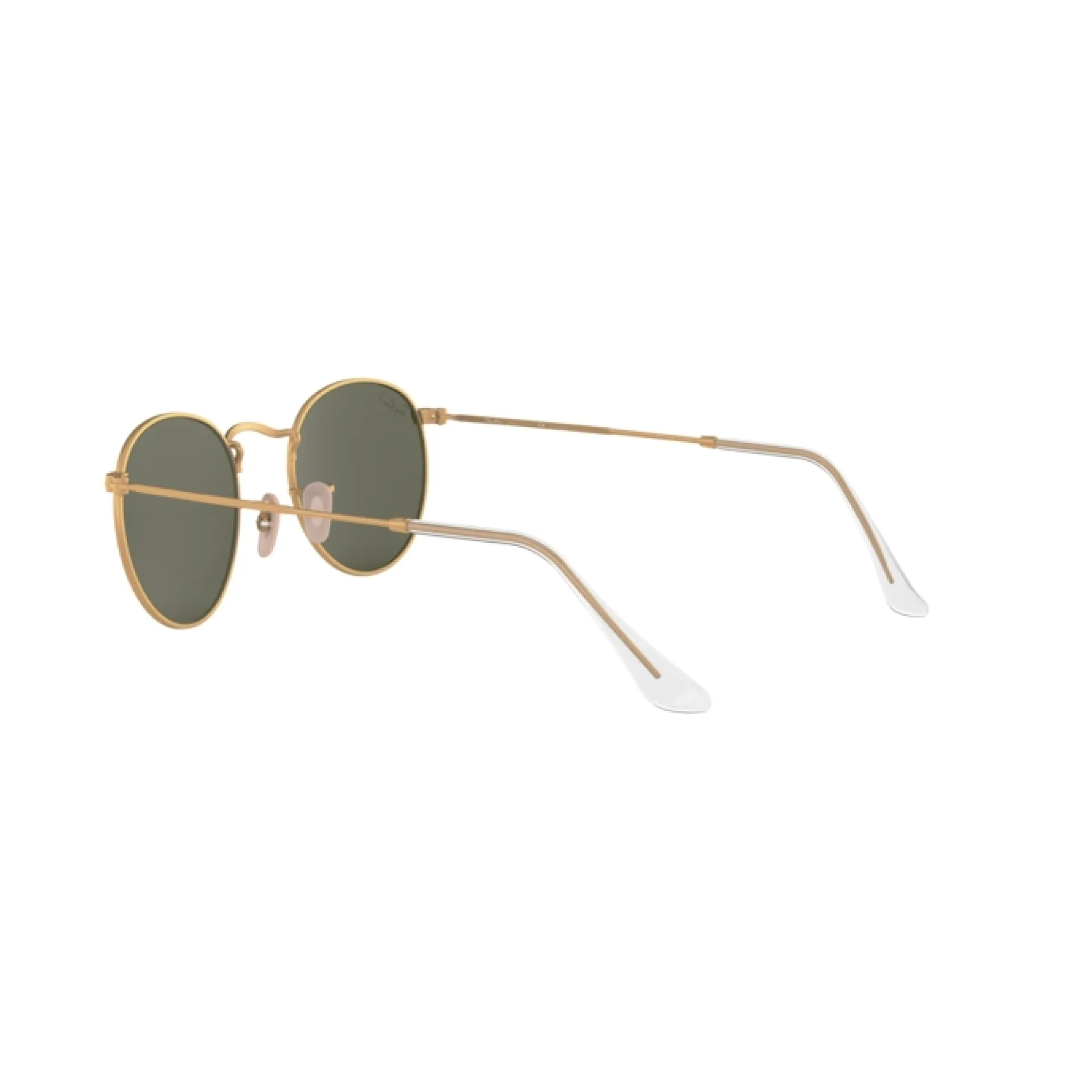   Ray-Ban RB 3447 Round Metal 112/58 Oro Opaco | Occhiale Da Sole Uomo 
