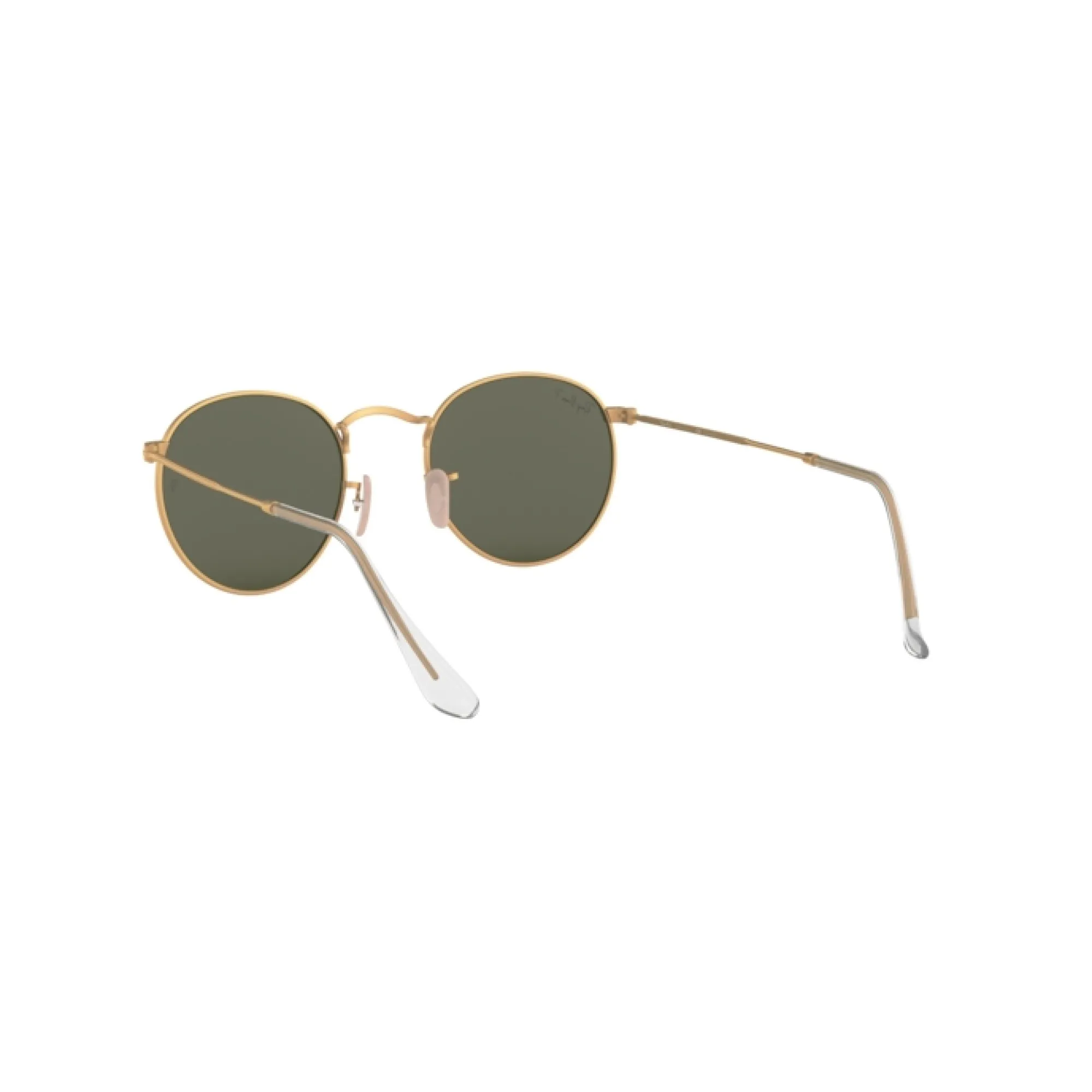   Ray-Ban RB 3447 Round Metal 112/58 Oro Opaco | Occhiale Da Sole Uomo 