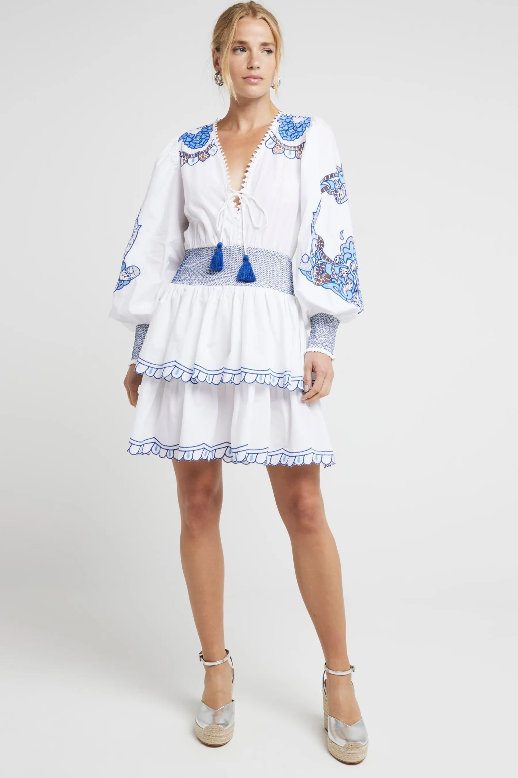 River Island - Rara - Abito corto arricciato