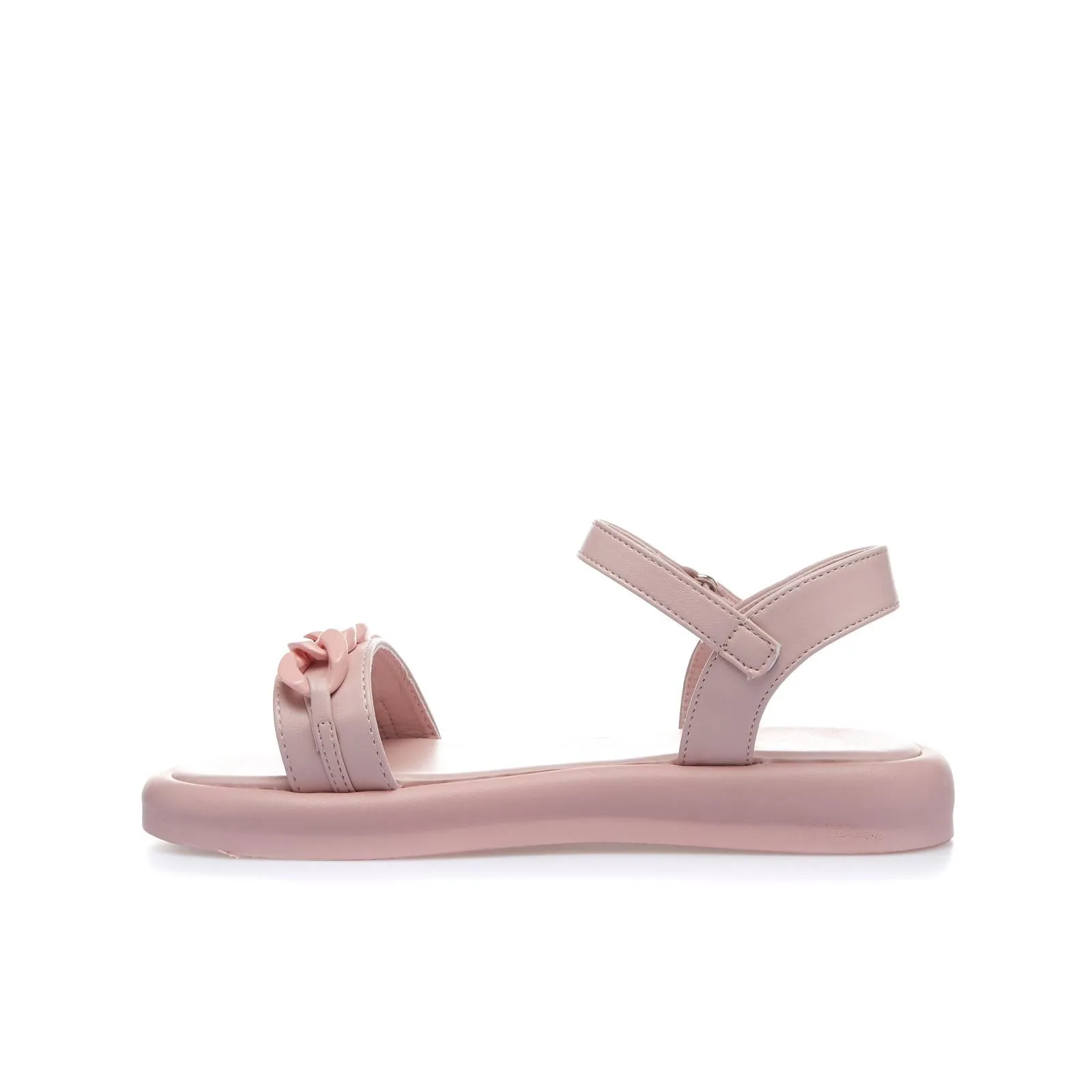 Sandali rosa con catena